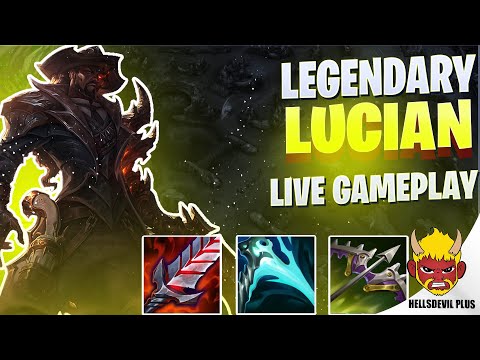 LEGENDARY LUCIAN PERFORMANCE! - Wild Rift HellsDevil Plus Gameplay