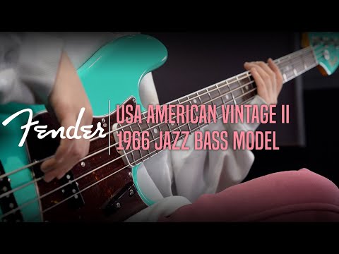 Fender American Vintage II '66 Jazz Bass 2022 - Present - Seafoam Green image 17