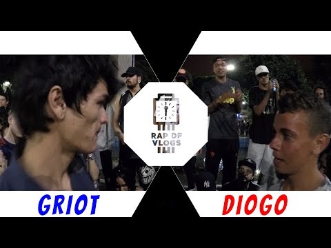 Griot Vs Diogo - 1ª Fase- Rap Df Vlogs/Batalha do Relógio - 29/11/2018