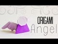 How to make an easy origami Angel (Tadashi Mori ...