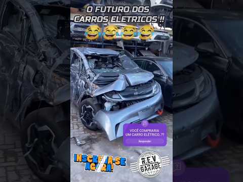 O FUTURO DOS CARROS ELETRICOS  !! #carros #amocarros #eletricos #byd #todos #automobile #viralvideo