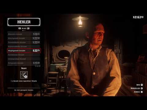 Red Dead Redemption 2 Amulette und Talismane herstellen (Boni)