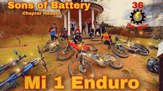 36 Volt Biker: Hammer Enduro Tag mit den Sons of Battery auf der Michelstadt Mi1