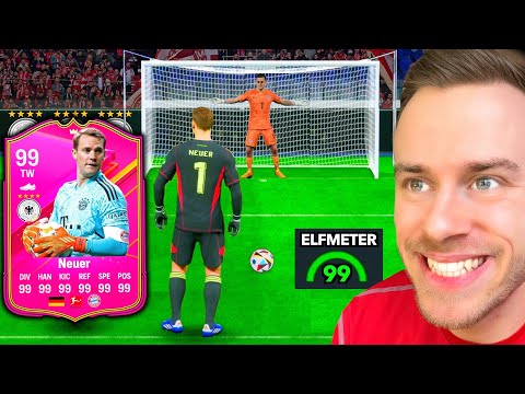 99er Manuel Neuer - ABER ELFMETER bestimmen sein Team! 👀🎯