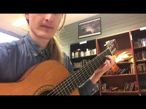 C-dur, alle treklangene (sakte) - C Major, all triads (slow)