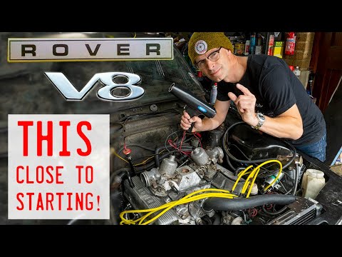 My 4.6 V8 Rover P6 is SO CLOSE to starting now