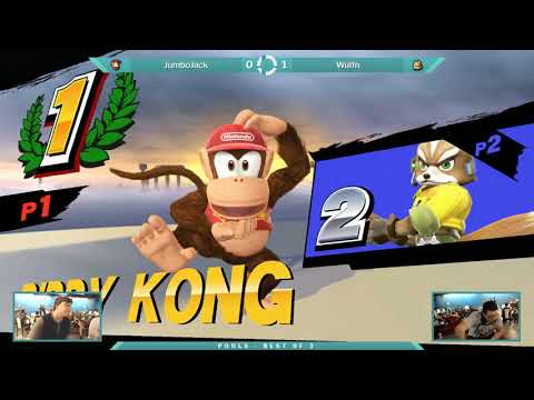 Sink or Swim 89 Pools - JumboJack (Diddy Kong) vs Wulfn (Fox)