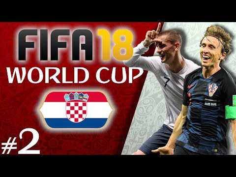 CROATIA vs FRANCE REMATCH of the FINAL! | FIFA 18 WORLD CUP MODE (Ep. 2)