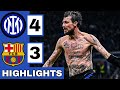 Inter Milan Vs Barcelona 4 3 Extended HIGHLIGHTS UEFA Champions League Semi Final