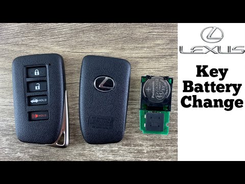 Lexus Smart Key Remote Fob Battery Change - How To Remove Replace GS 350, GS 450H, GS F Batteries