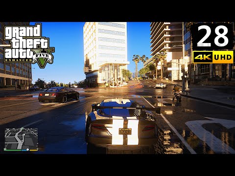 Grand Theft Auto V Enhanced Edition Gameplay Walkthrough Part 28 - PC 4K 60FPS No Commentary