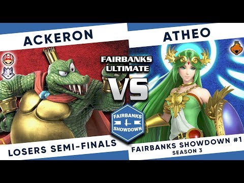 Fairbanks Showdown #1 S3: Ackeron (Mario, etc.) vs Atheo (K Rool, Palu) SSBU - Losers Semi-Finals
