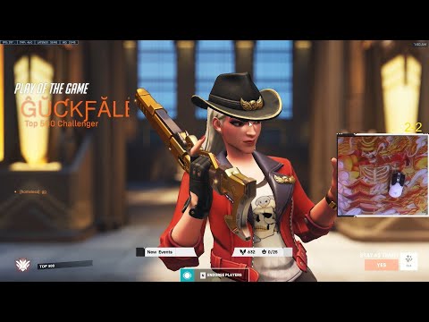 WHAT 43% ACCURACY OF ASHE LOOKS LIKE - GALE! POTG! OVERWATCH 2 SEASON 2