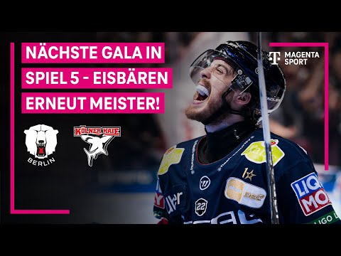 Eisbären Berlin - Kölner Haie | Finale, Playoffs PENNY DEL | MAGENTA SPORT