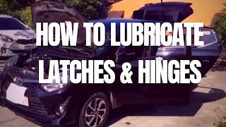 How to Lubricate Latches and Hinges