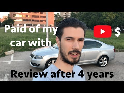 Škoda Octavia honest owners review after 4 years - I paid of my car with YouTube!