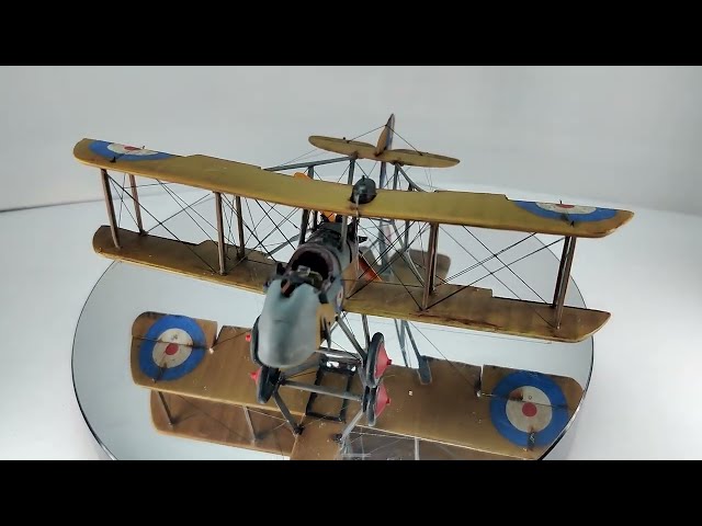 Vídeo relacionado con Roden 612 De Havilland DH-2 - Avioneta a escala [importado de Alemania]