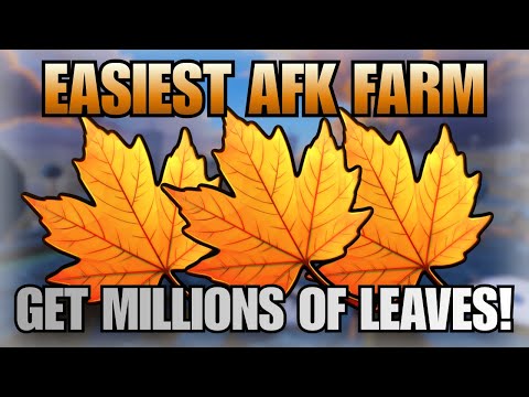 EASIEST AFK FARMING METHOD FOR MILLIONS OF LEAVES IN ANIME VANGUARDS UPDATE 9.5! (EASY MACRO)