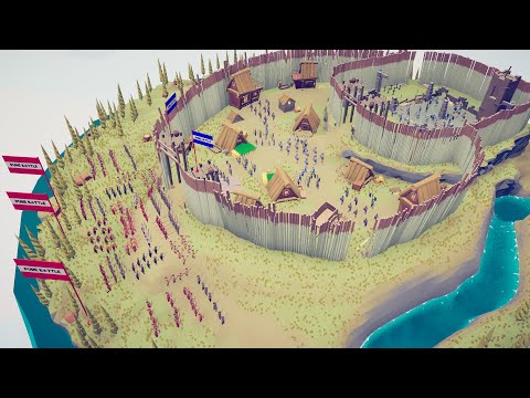 170x CHINA SOlDIERS ATTACK TO ARABIAN CAMP - Totally Accurate Battle Simulator | TABS