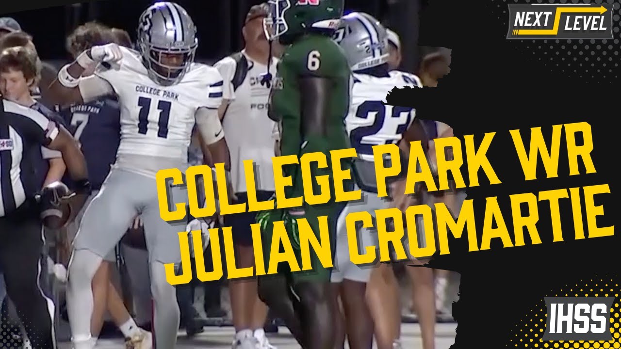 Julian Cromartie Shines: The Rising Star of College Park High