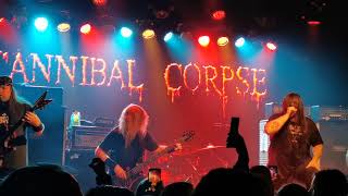 Cannibal Corpse live Code of the Slashers - Warsaw 11/22/19 (full song)