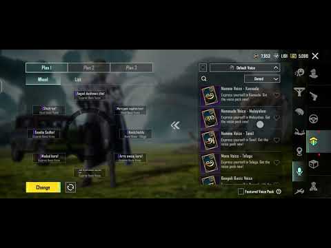 how to set kalchoddu voice in bgmi #voicepack