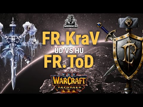 W3Champions 33-0 KraV | VS TOD | UNDEAD VS HUMAN | BIG GAME | WARCRAFT III REFORGED | WC3