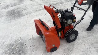 Husqvarna ST227P snow plough | Image 4 - Autoline
