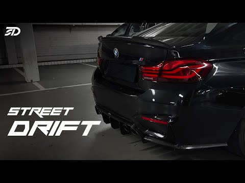 SD // BMW M4 GERMAN STREETDRIFT COMPILATION // POV - DRIFT - DONUT