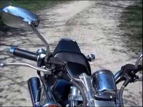 Vmax stock exhaust modified easily and sounds really good