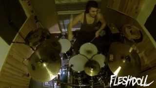 FLESHDOLL Drums Recording Sessions 2015 (teaser)