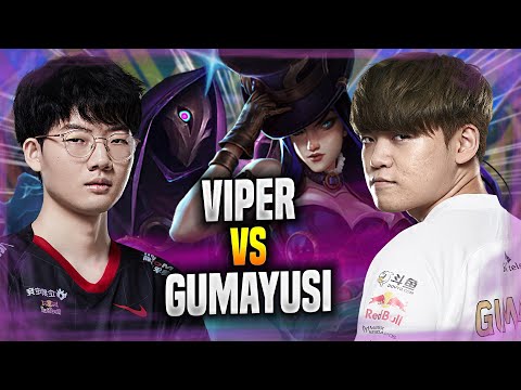VIPER vs GUMAYUSI! - EDG Viper Plays Jhin ADC vs T1 Gumayusi Caitlyn! | Season 2022
