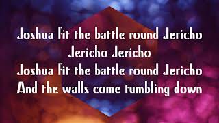 Joshua Fit the Battle ~ Elvis Presley ~ lyric video