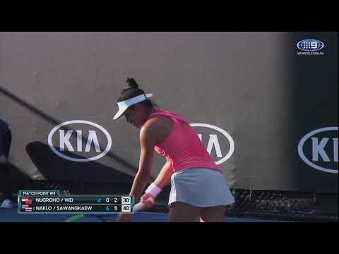 AO Highlights: Nugroho/Wei v Naklo/Sawangkaew Round 1/Day 8 | Wide World Of Sports