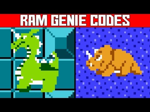 (Legend Of Zelda) Hit anywhere & Instant Explosions - Game Genie & Ram Cheat Codes