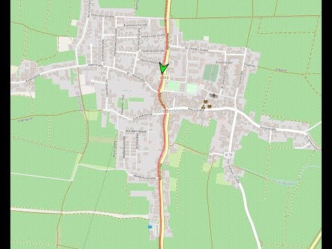 Ortsdurchfahrt an der Weinstraße/NW: Diedesfeld (Nord rein, Süd raus)