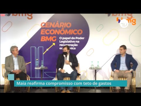 Maia reafirma compromisso com teto de gastos – 15/10/20