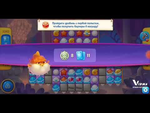 Fishdom. 3342 super hard level no boosters and diamonds