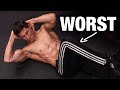 Ab Exercises Ranked (BEST TO WORST!)