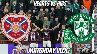 SPARKS FLY IN GORGIE!!! | Hearts VS Hibs | The Hearts Vlog Season 8 Episode 17