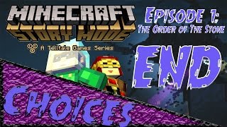 Minecraft Story Mode | Episode 1 | #5: The Choice (Ending)