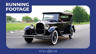 Stellantis North America 1924 Chrysler B70 Prototype Running Footage