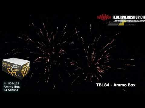 Feuerwerks-Batterie Ammo Box 54