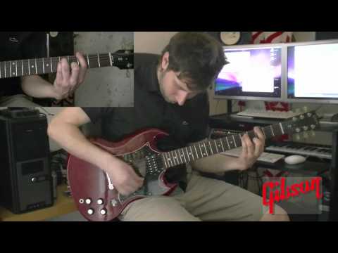 Vanilla Sky vs. Gibson. Learn how to play "Just Dance" and win a Gibson SG special!!!!