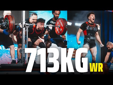 Panagiotis Tarinidis | Unofficial WORLD RECORD | 713kg Total -66