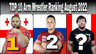 Download lagu TOP 10 ARM WRESTLERS WORLD CHAMPION RANKING AUGUST 2022 mp3