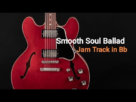 Smooth Soul Ballad Backing Track in Bb