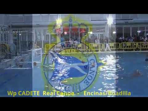 Wp CADETE @realcanoe - @NAT_ENCINAS_WP / @cnboadilla (jugadas de goles Canoe)  @fmn_oficial