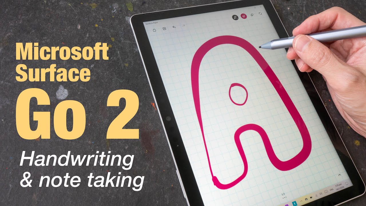 Surface Go 2 Handwriting & Note Taking