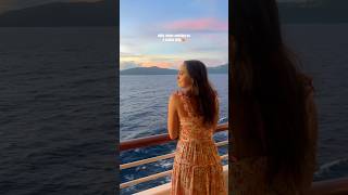 Only 8 weeks left of this view 😭🧡 #shiplife #sunsetview #cruiseshipcrew